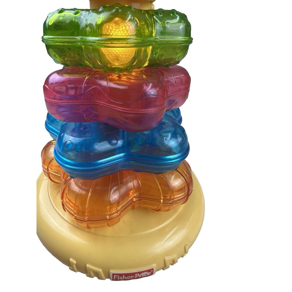 Fisher Price Little Superstar Classical Stacker Musical Lights Tested Complete - Picture 5 of 9